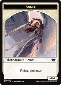 Angel (002) // Illusion (005) Double-Sided Token [Modern Horizons Tokens] | Black Swamp Games