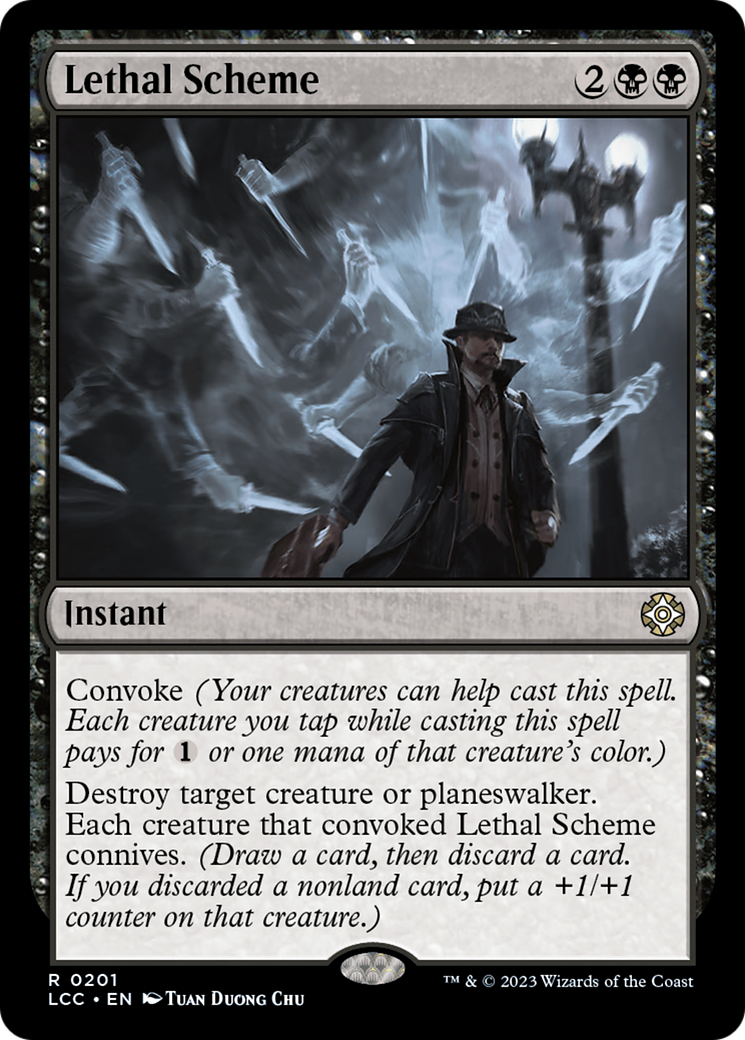 Lethal Scheme [The Lost Caverns of Ixalan Commander] | Black Swamp Games