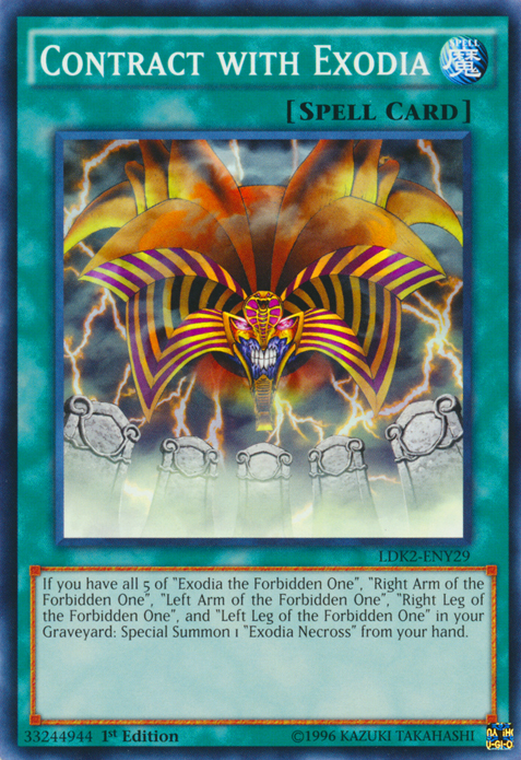 Contract with Exodia [LDK2-ENY29] Common | Black Swamp Games