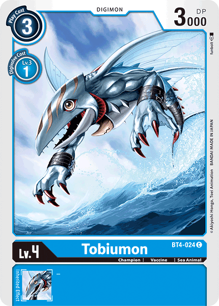 Tobiumon [BT4-024] [Great Legend] | Black Swamp Games