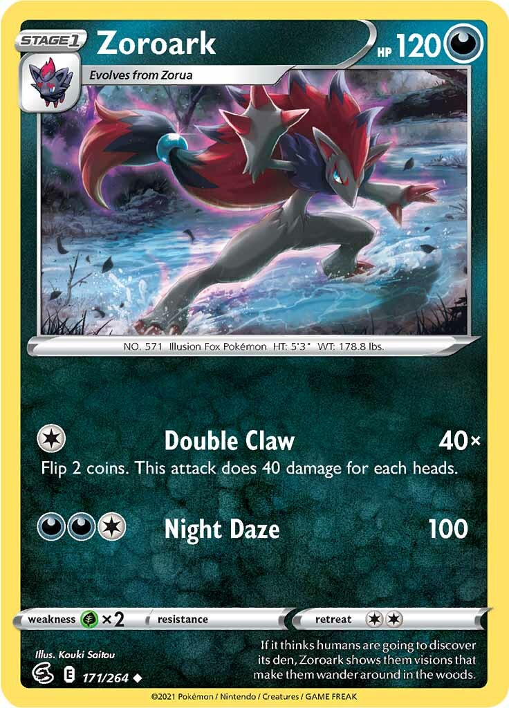 Zoroark (171/264) [Sword & Shield: Fusion Strike] | Black Swamp Games