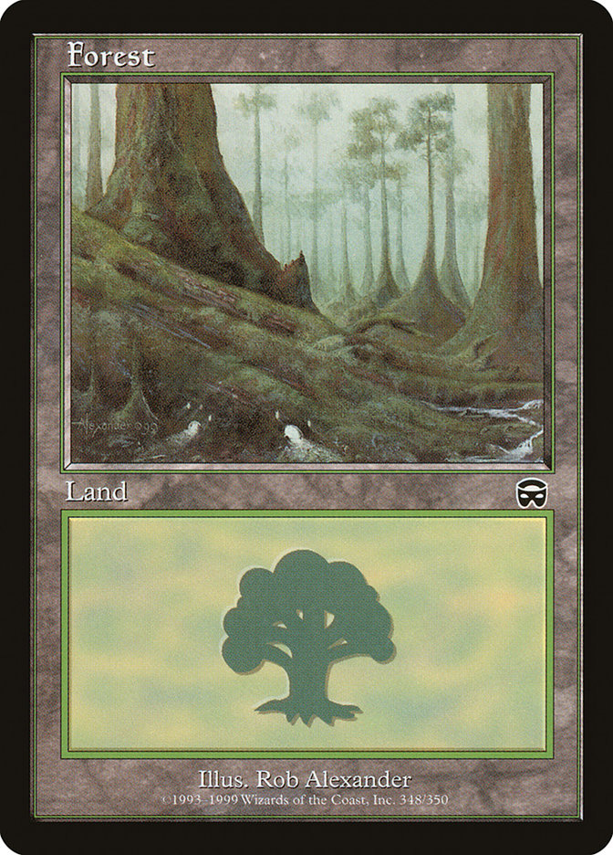Forest (348) [Mercadian Masques] | Black Swamp Games