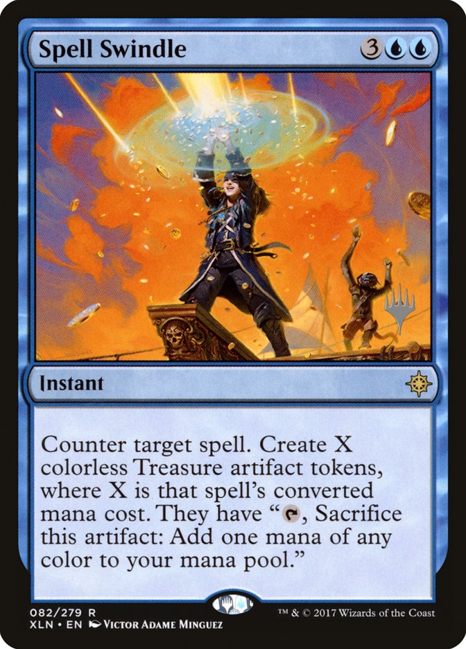 Spell Swindle (Promo Pack) [Ixalan Promos] | Black Swamp Games