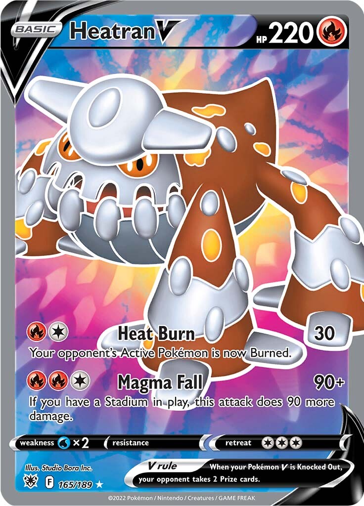 Heatran V (165/189) [Sword & Shield: Astral Radiance] | Black Swamp Games