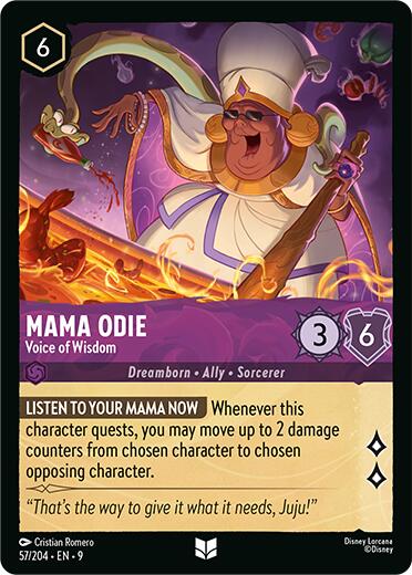 Mama Odie - Voice of Wisdom (57/204) [Fabled] | Black Swamp Games
