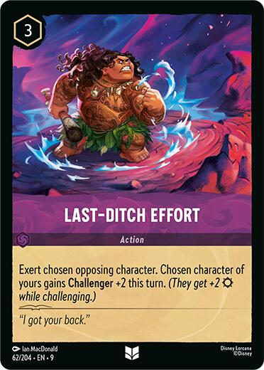 Last-Ditch Effort (62/204) [Fabled] | Black Swamp Games