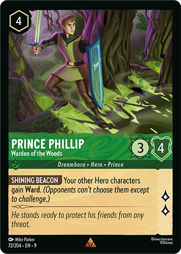 Prince Phillip - Warden of the Woods (72/204) [Fabled] | Black Swamp Games