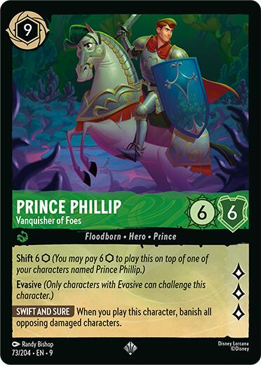 Prince Phillip - Vanquisher of Foes (73/204) [Fabled] | Black Swamp Games