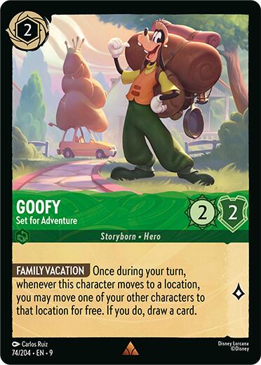 Goofy - Set for Adventure (74/204) [Fabled] | Black Swamp Games