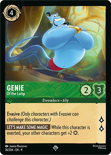 Genie - Of the Lamp (76/204) [Fabled] | Black Swamp Games