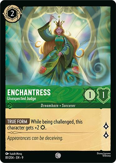 Enchantress - Unexpected Judge (81/204) [Fabled] | Black Swamp Games