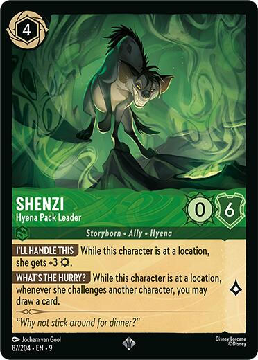 Shenzi - Hyena Pack Leader (87/204) [Fabled] | Black Swamp Games