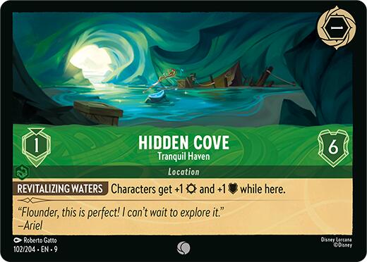 Hidden Cove - Tranquil Haven (102/204) [Fabled] | Black Swamp Games