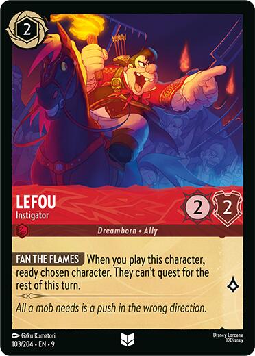 LeFou - Instigator (103/204) [Fabled] | Black Swamp Games