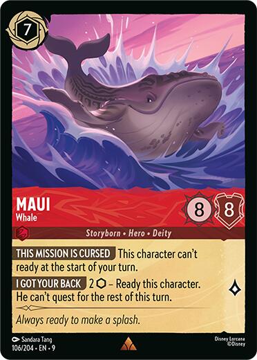 Maui - Whale (106/204) [Fabled] | Black Swamp Games