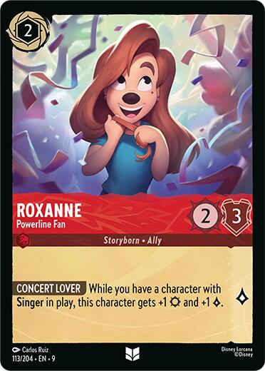 Roxanne - Powerline Fan (113/204) [Fabled] | Black Swamp Games
