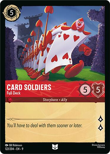 Card Soldiers - Full Deck (122/204) [Fabled] | Black Swamp Games