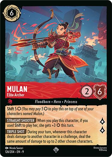 Mulan - Elite Archer (126/204) [Fabled] | Black Swamp Games