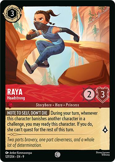 Raya - Headstrong (127/204) [Fabled] | Black Swamp Games
