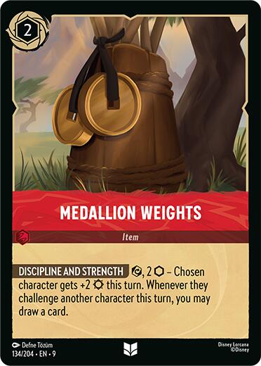 Medallion Weights (134/204) [Fabled] | Black Swamp Games