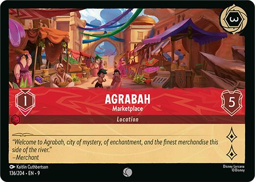 Agrabah - Marketplace (136/204) [Fabled] | Black Swamp Games