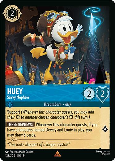 Huey - Savvy Nephew (138/204) [Fabled] | Black Swamp Games