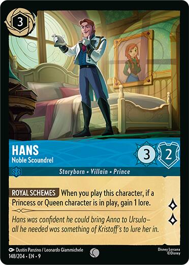 Hans - Noble Scoundrel (148/204) [Fabled] | Black Swamp Games