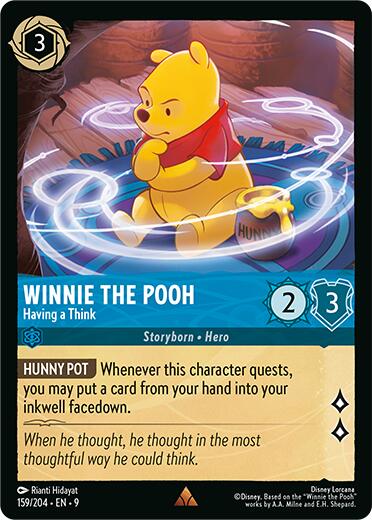 Winnie the Pooh - Having a Think (159/204) [Fabled] | Black Swamp Games