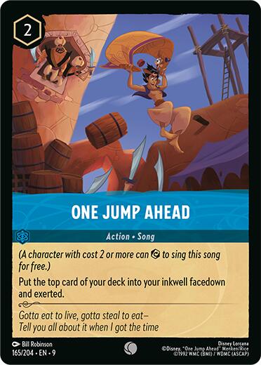 One Jump Ahead (165/204) [Fabled] | Black Swamp Games