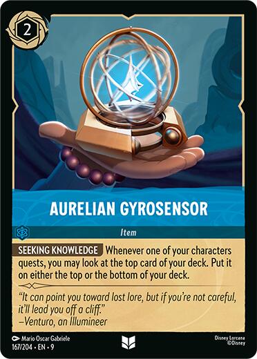 Aurelian Gyrosensor (167/204) [Fabled] | Black Swamp Games