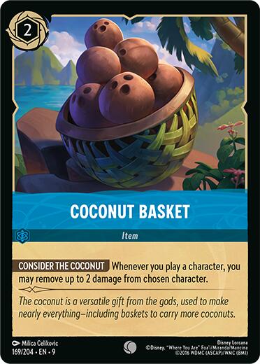Coconut Basket (169/204) [Fabled] | Black Swamp Games