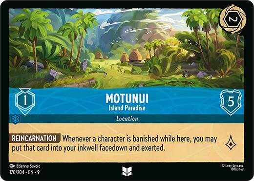 Motunui - Island Paradise (170/204) [Fabled] | Black Swamp Games