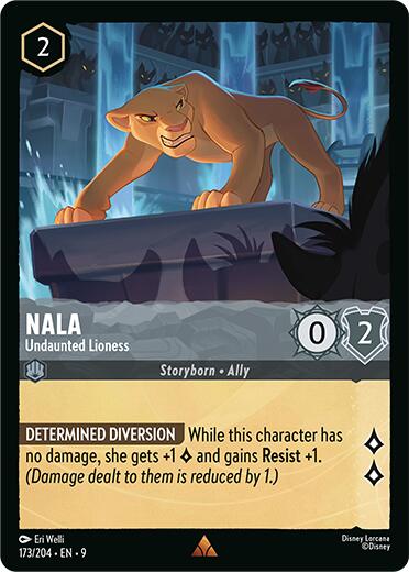 Nala - Undaunted Lioness (173/204) [Fabled] | Black Swamp Games