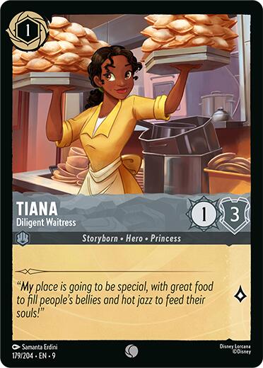 Tiana - Diligent Waitress (179/204) [Fabled] | Black Swamp Games