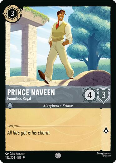 Prince Naveen - Penniless Royal (182/204) [Fabled] | Black Swamp Games