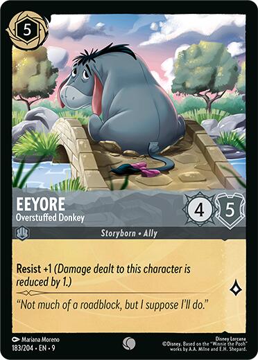 Eeyore - Overstuffed Donkey (183/204) [Fabled] | Black Swamp Games
