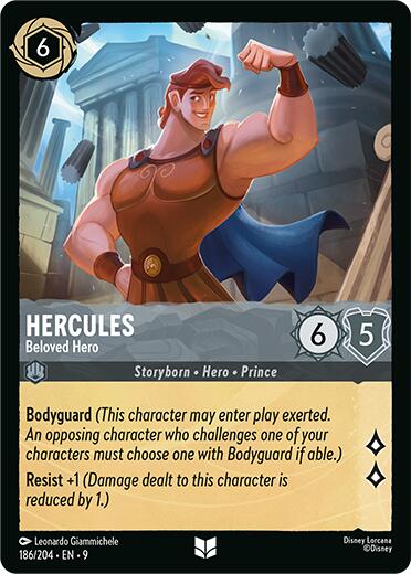 Hercules - Beloved Hero (186/204) [Fabled] | Black Swamp Games