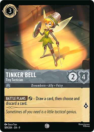 Tinker Bell - Tiny Tactician (189/204) [Fabled] | Black Swamp Games