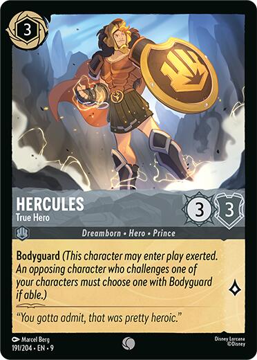 Hercules - True Hero (191/204) [Fabled] | Black Swamp Games