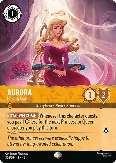 Aurora - Holding Court (Epic) (206/204) [Fabled] | Black Swamp Games