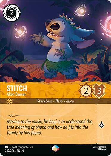 Stitch - Alien Dancer (Epic) (207/204) [Fabled] | Black Swamp Games