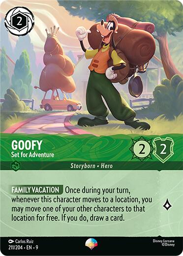 Goofy - Set for Adventure (Epic) (211/204) [Fabled] | Black Swamp Games