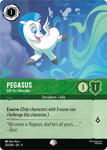 Pegasus - Gift for Hercules (Epic) (212/204) [Fabled] | Black Swamp Games