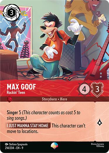 Max Goof - Rockin' Teen (Epic) (214/204) [Fabled] | Black Swamp Games