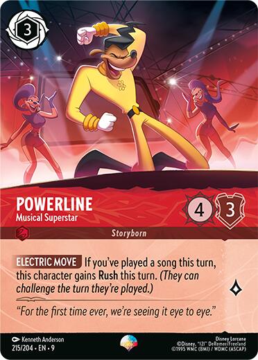 Powerline - Musical Superstar (Epic) (215/204) [Fabled] | Black Swamp Games