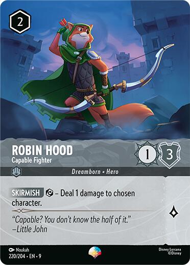 Robin Hood - Capable Fighter (Epic) (220/204) [Fabled] | Black Swamp Games