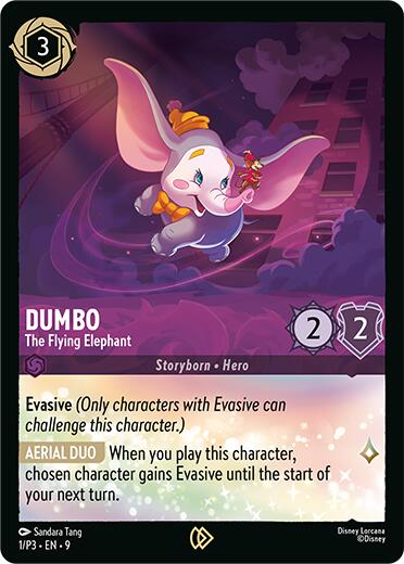 Dumbo - The Flying Elephant (1/P3) [Promo Cards] | Black Swamp Games