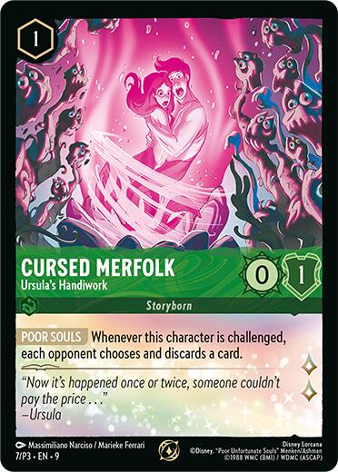 Cursed Merfolk - Ursula's Handiwork (7/P3) [Promo Cards] | Black Swamp Games