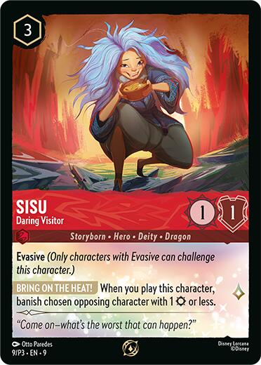 Sisu - Daring Visitor (9/P3) [Promo Cards] | Black Swamp Games