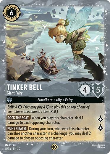 Tinker Bell - Giant Fairy (11/P3) [Promo Cards] | Black Swamp Games